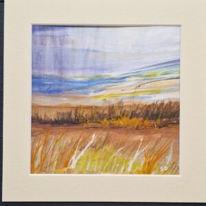 Rain on the Moors original country scene original