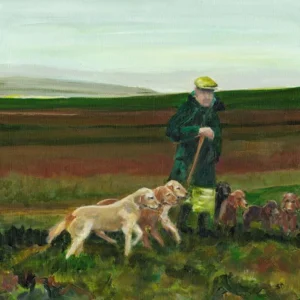 Art Print - On The Moors, ltd ed Giclee print