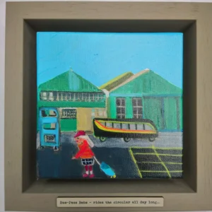 Bus-pass Babs - rides the circular all day long...