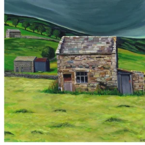 Art Print of Haytime -ltd ed giclee print