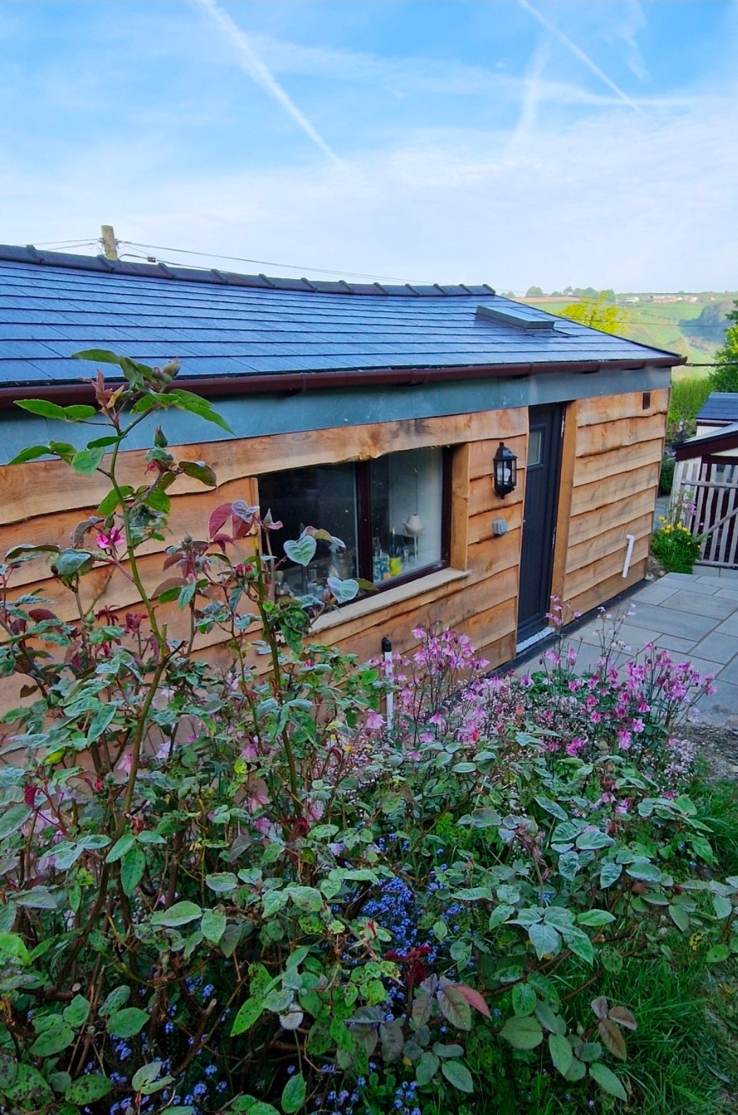 Peaceful artist studio in Ceredigion where original paintings are created.