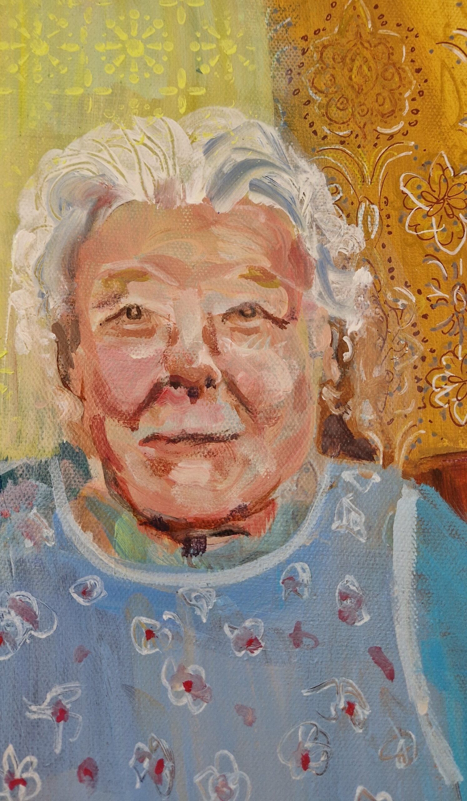 Jeannie – The Sunday Roast | Original Character Painting - Image 2