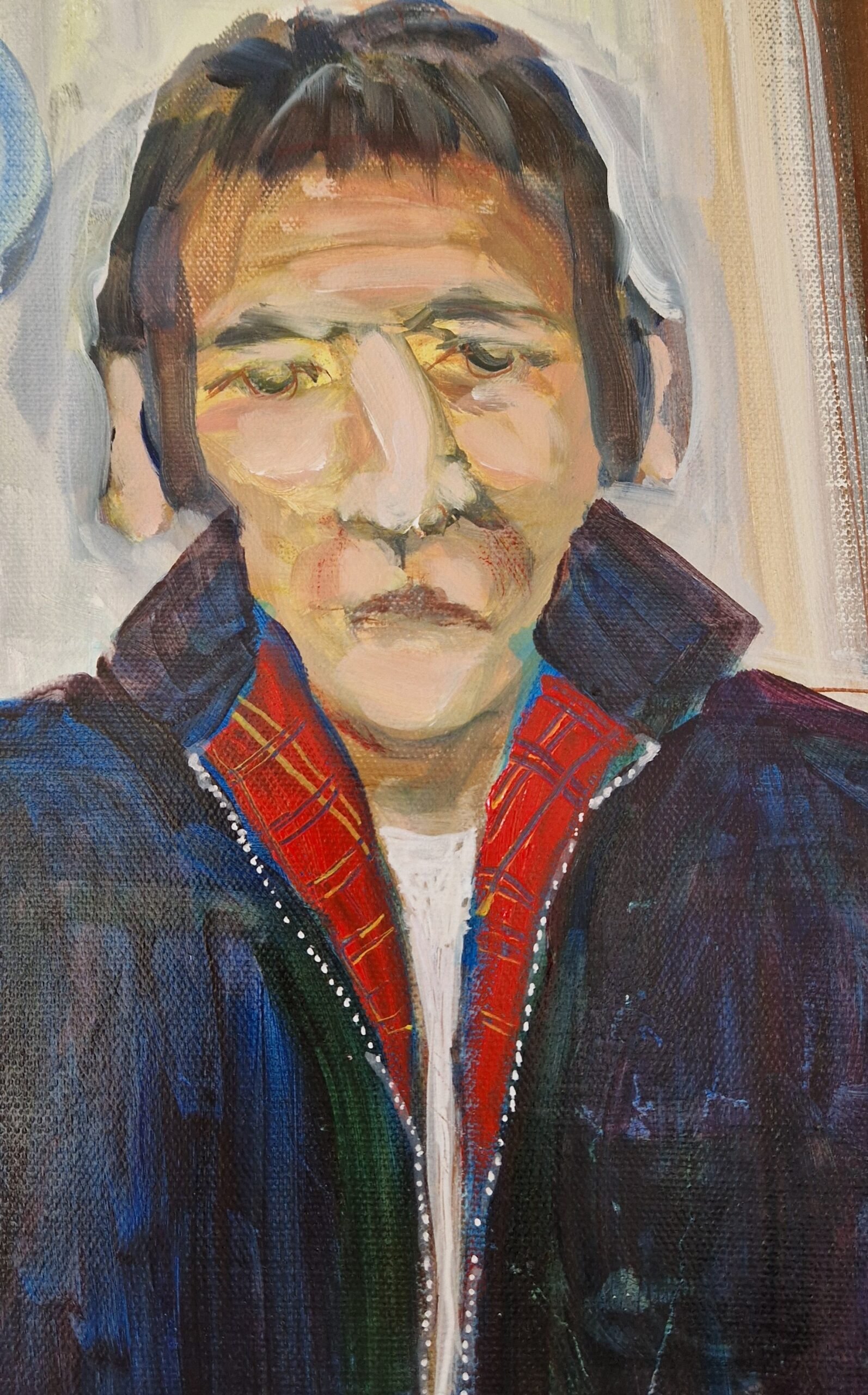 Weekend Dad – Original Character Painting | Flat Series - Image 2